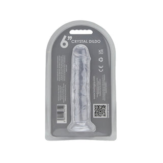 Loving Joy 6 Inch Suction Cup Dildo Clear