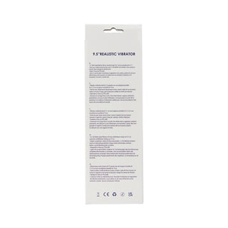 Loving Joy 9.5 inch Realistic Vibrator Vanilla