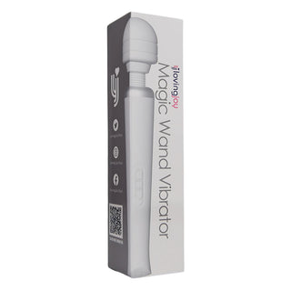 Loving Joy Rechargeable Magic Wand Vibrator White
