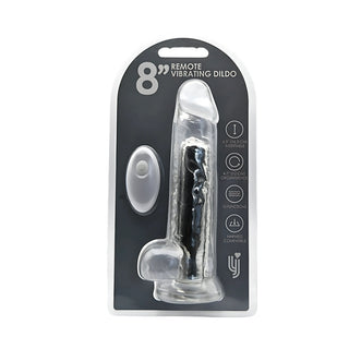 Loving Joy 8 Inch Remote Vibrating Dildo