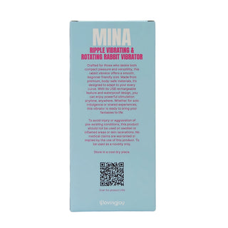 Mina Ripple Vibrating & Rotating Rabbit Vibrator