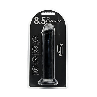 Loving Joy 8.5 Inch Suction Cup Dildo Black