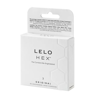 LELO HEX Condoms Original 3 pack