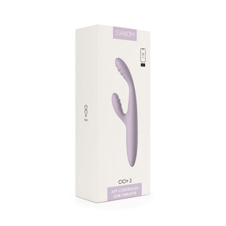 Svakom Cici+ 2 App Controlled Slim Rabbit Vibrator