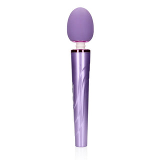 Rechargeable Wand Vibrator Metallic Purple