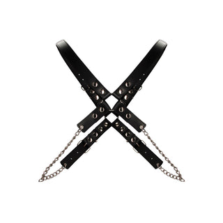 Leather Chain Harness One Size