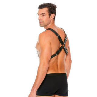 Leather Chain Harness One Size