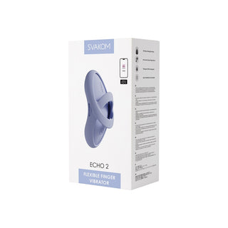 Svakom Echo 2 Finger Vibrator Blue