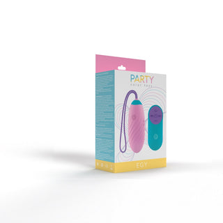 Party Color EGY Vibrating Love Egg Pink
